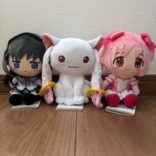 Puella Magi Madoka Magica Beanbag Plush Vol.1 – Madoka, Homura & Kyubey Set of 3
