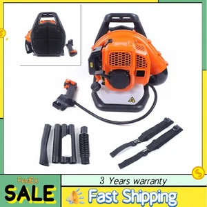 Commercial Gas Leaf Blower Backpack Gas-powered Backpack Lawn Grass Blower NEW~