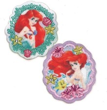 Patch, Princess Ariel Mermaid small D01Y1456, Iron-on, Disney Princess