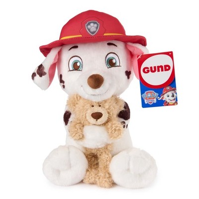 New Official GUND Plush Paw Patrol Marshall Hugging Toothpick Teddy Bear, 9.5''