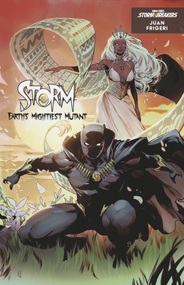 STORM EARTH'S MIGHTIEST MUTANT #1 VARIANT JUAN FRIGERI BLACK PANTHER VARIANT MAR