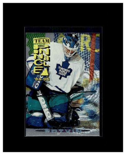 Felix Potvin / Patrick Roy [Dufex Front] #TP1 1994 Pinnacle Team Pinnacle card