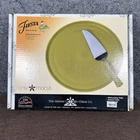 Fiestaware 12" Lemongrass  Cake Plate and Server Exclusive for Macy's Fiesta HLC