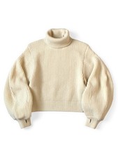  ASK availability first Kapital 5G Wool Ribbed Knit Bell-Sleeve Sweater new