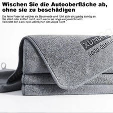 10x Mikrofasertuch Poliertuch Microfaser Trockentuch Autotuch Auto 1200GSM