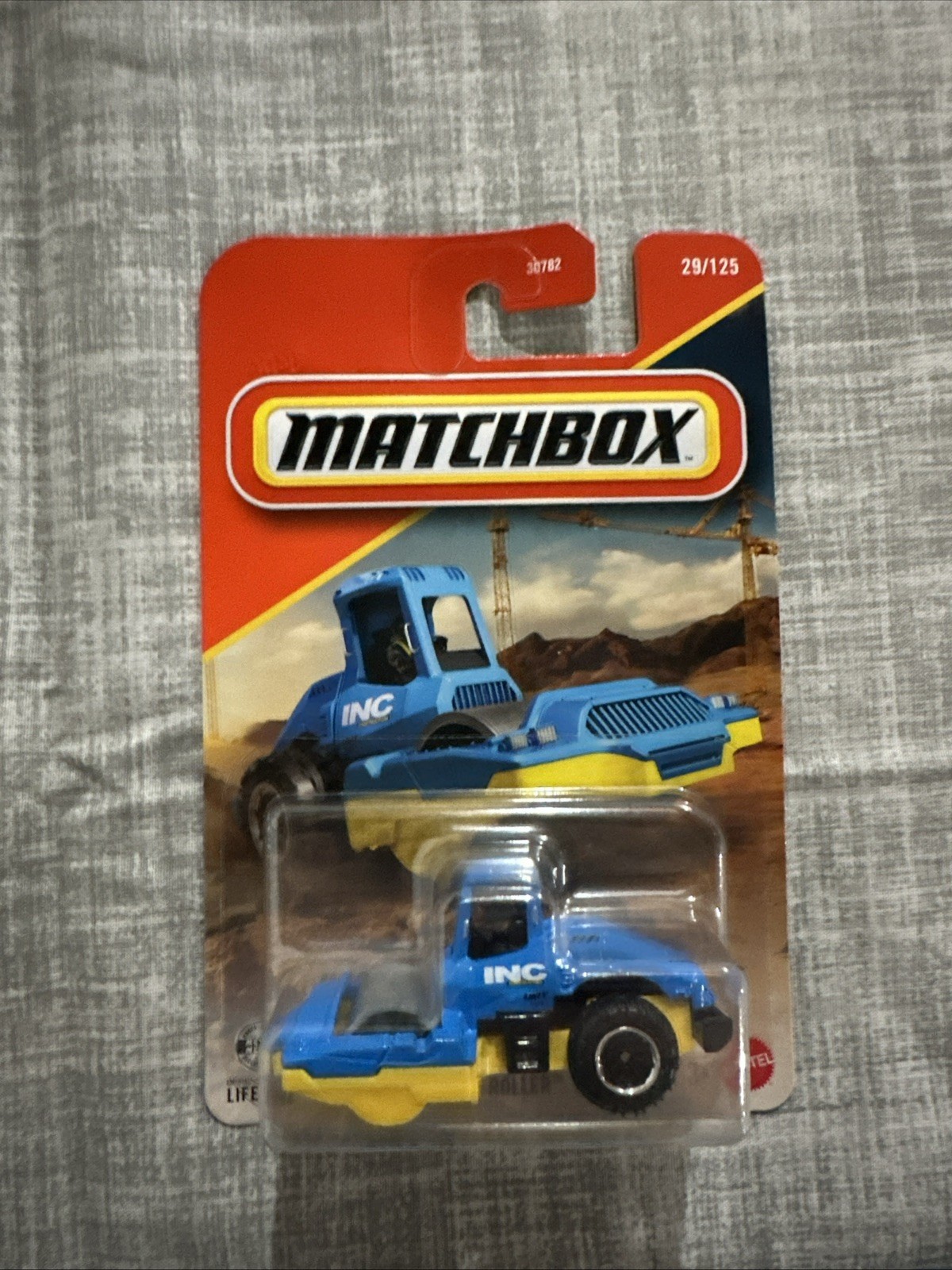 Road Roller 29/125 Matchbox 2026 JHN20 MBX Construction blue INC Construction