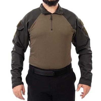 Men's Tactical Combat Shirt UBAC Elbow Pad Pockets Water Repellent Military