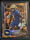 2025 Bowman Chrome University Sapphire Football Orange Kenny Johnson #87