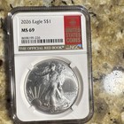 U.S. Mint 2026 American Silver Eagle $1 1 oz .999 Silver NGC MS69 8698199-226 — photo 1