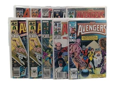 Vintage Marvel Comics Avengers Lot Of 10 Comics 275 To 310 Free Shipping 