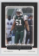 2005 Topps Black Jonathan Vilma #53 0c4