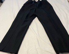 Alfred Dunner Classic Black Straight Leg Pockets Elastic Waist Pants Size 10