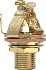 Pure Tone 1/4" Mono Jack, Gold