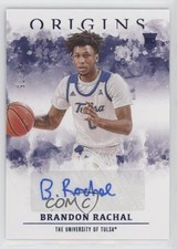 2021-22 Chronicles Draft Picks Origins Rookie Blue 40/75 Brandon Rachal Auto rf2