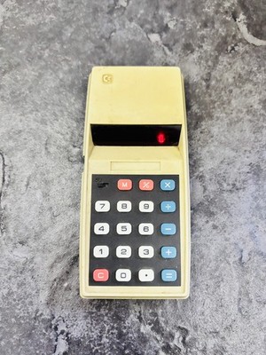 Vintage Commodore CBM 776M Solid State tragbarer elektronischer Taschenrechner UK