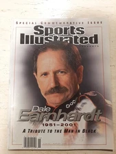 2/28/2001 Sports Illustrated Dale Earnhardt Commemorative Issue 