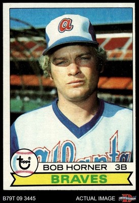 1979 Topps #586 Bob Horner Braves RC ASR 6 - EX/MT