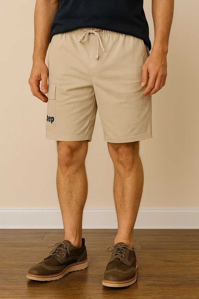 Short Cargo Multi-poches Jeep Spirit Kaki - Taille 2XL (W38), Occasion Bon état