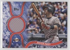 2018 Topps Holiday WalMart Mega Box Relics Buster Posey #R-BP 0d3