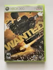 Wanted: Weapons of Fate (Microsoft Xbox 360, 2009) Tested & Working!