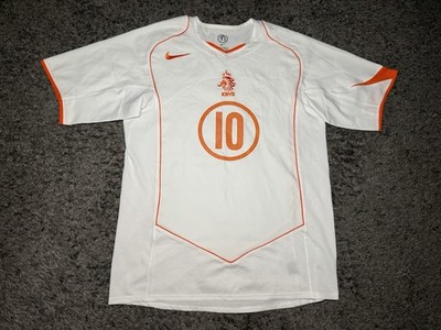 2004/2006 Vtg Nike Netherlands Away Football Soccer Jersey White