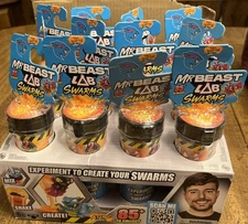 Huge Lot Of MR BEAST LAB Swarms ATOMIC Series of 21 original 2 pack lab swarmsA+