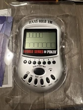 Texas Hold EM world series of poker Handheld Electronic Game Tested Excalibur