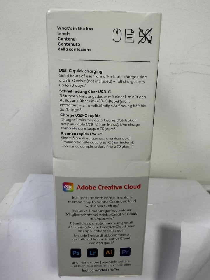 LOGITECH MX MASTER 4 HIGH PERFORMANCE WIRELESS MOUSE Grey BNIB for Mac OS IpadOS - Image 4 of 4