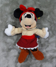 Disney Theme Park Edition Mini Bean Bag Pirate Minnie 10" Plush