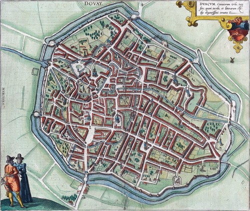 Reproduction plan ancien de Lovendegem 1649