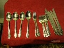 Lot of 20 Oneidacraft Stainless Steel Flatware Knives Forks Spoons Free Shipping