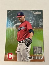 2021 Topps Stadium Club Chrome #VR-15 Shane Bieber Virtual Reality🔥🔥🔥🔥