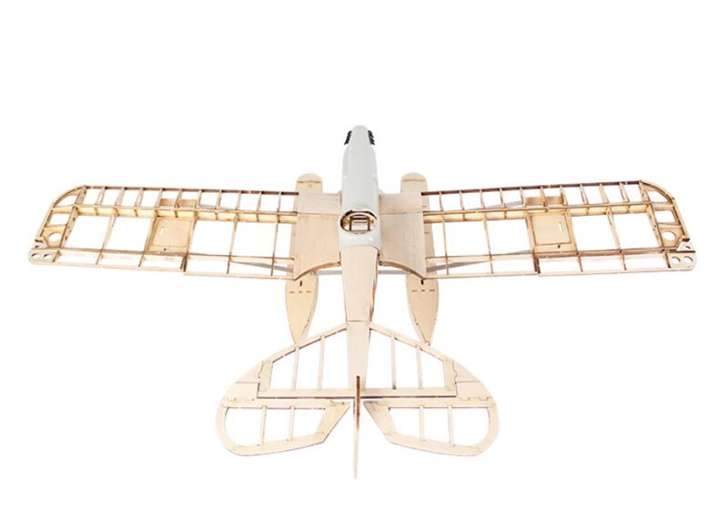 Light Wood Model JWRC Balsa Brandenburg W.29 Seaplane Airplane