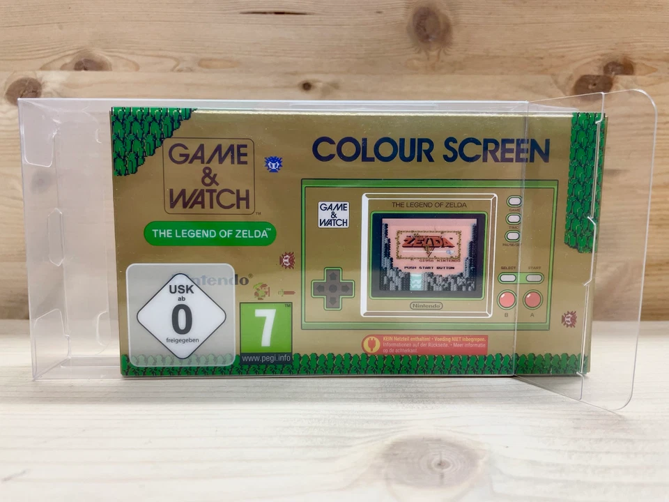 Nintendo Game & Watch The Legend of Zelda Konsole mit LOCK NESS Schutz DE PAL