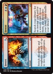 Invert // Invent x4 - Guilds of Ravnica - NM-Mint, English - Guilds of Ravnica
