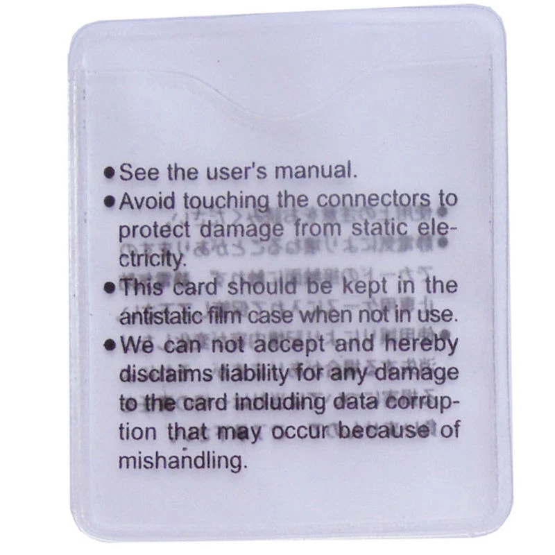 2MB 4MB 8MB 16MB 32MB 64MB SM SmartMedia Memory Card 3.3 V Samsung Genuine +Case - Image 3 of 4