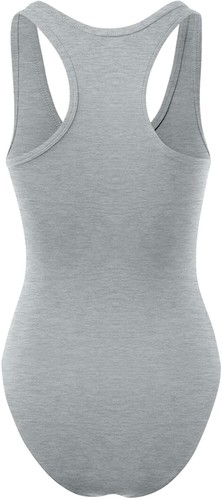 New Womens Racer Back Sleeveless Bodysuit Ladies Stretch Leotard Muscle Vest Top - Picture 116 of 165