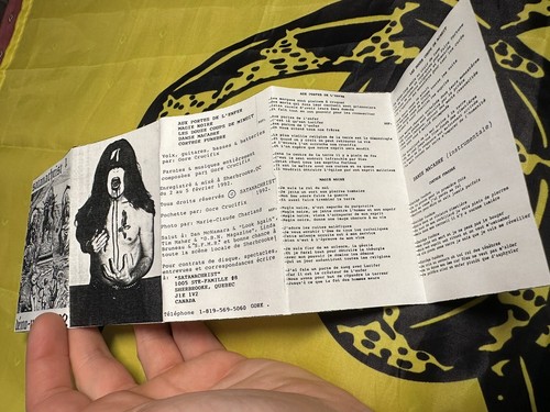 1992 SATANACHRIST DEMO ATMOSPHERIC BLACK METAL CASSETTE RARE CANADA - Imagen 8 de 9