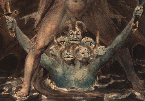 The Great Red Dragon and the Beast from the Sea Giclée Print - Multi-Size - Picture 7 of 8