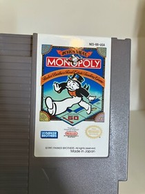 Monopoly (Nintendo Entertainment System) NES Cartridge Only Tested