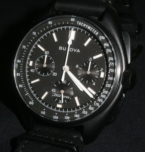 Bulova Special Edition Lunar Pilot Chronograph Watch 98A186 for sale online | eBay