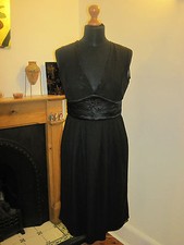 FULL CIRCLE little black baby doll TEA DRESS goth Lolita 10 party cocktail LBD