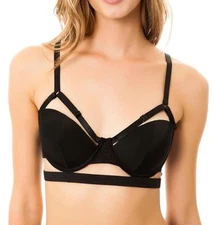 Oh la la Cheri Women's Bandage Strappy Elastic Bra - 4204