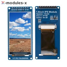 1.9inch IPS Full Angle TFT LCD Color Display Screen Module SPI ST7789 170x320
