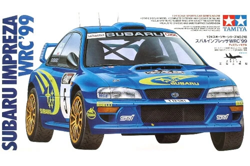 Subaru Impreza Wrc 1999 1:24 Plastic Model Kit TAMIYA - Immagine 2 di 2