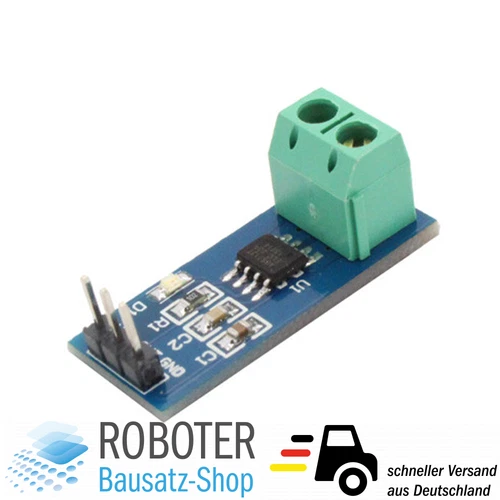 Stromsensor ACS712 Allegro 20A Bereich mit Analogausgang für Arduino, Atmel AVR