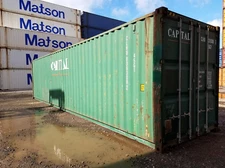 Used 40' High Cube Steel Storage Container Shipping Cargo Conex Seabox Dallas