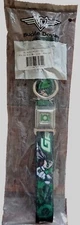 Buckle-Down Plastic Clip Dog Collar - Green Lantern Logo Size Large 15-26" 