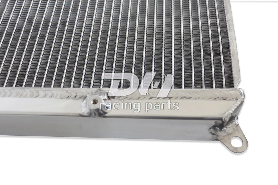 Radiatore alluminio Fit 2002-2008 Mini Cooper S sovralimentato R52 R53 1.6L MT 2Row - Immagine 4 di 4