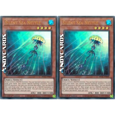 2x SILENT SEA NETTLE   (Ortica Silente Dei Mari)   Ultra R   BROL EN029   1Ed